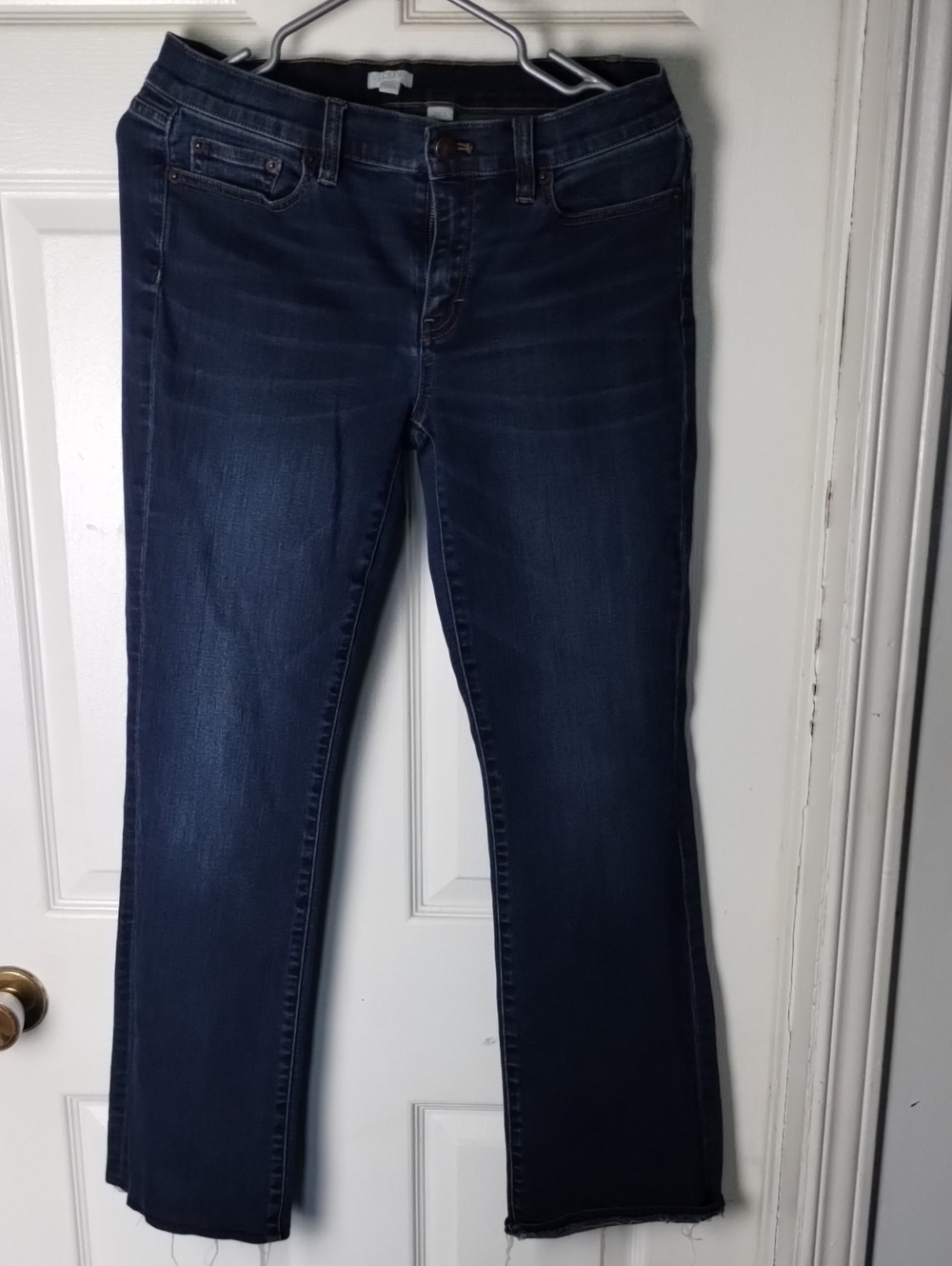 Women's J. Crew Dark Navy Flare Jeans Size 29R